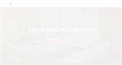 Desktop Screenshot of luckydogaudio.com